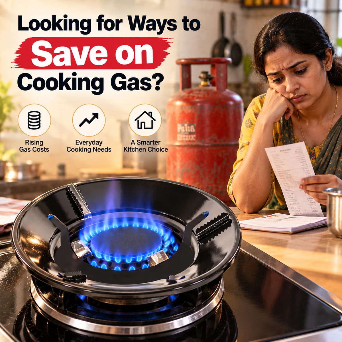 Gas saver Burner